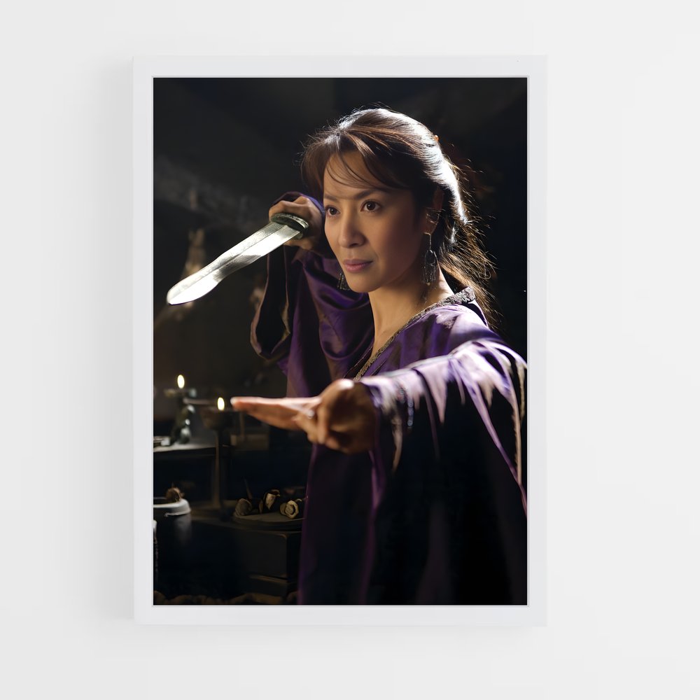 Poster L'Élégance Mortelle – affiche Kung Fu (vue 3)